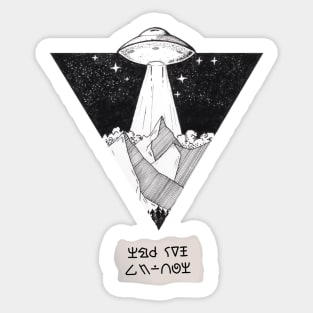 UFO Sticker